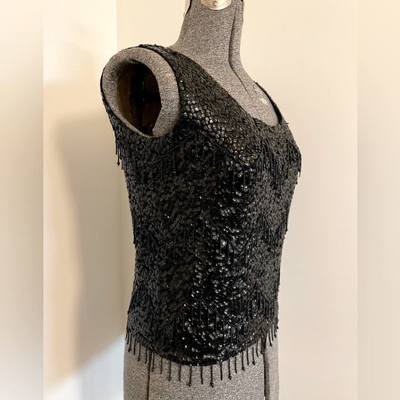 Vintage Beaded 1950’s Top - Picture 4 of 5